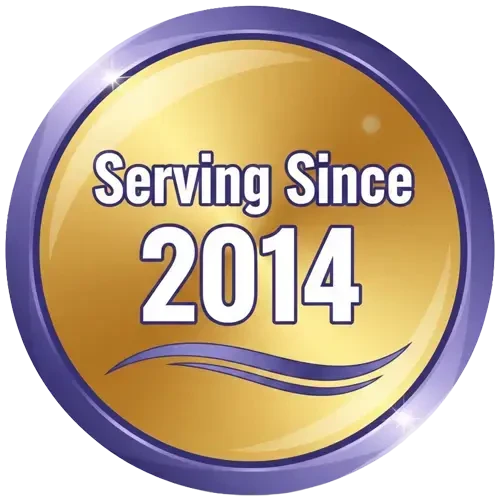 Serving Since 2014 badge